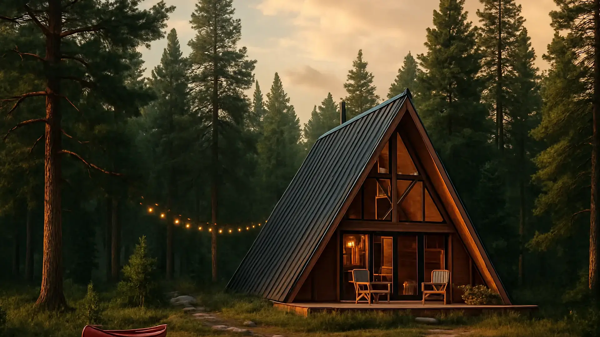 Solarni paneli na vikendici - off-grid sistem u prirodi - ekosolar